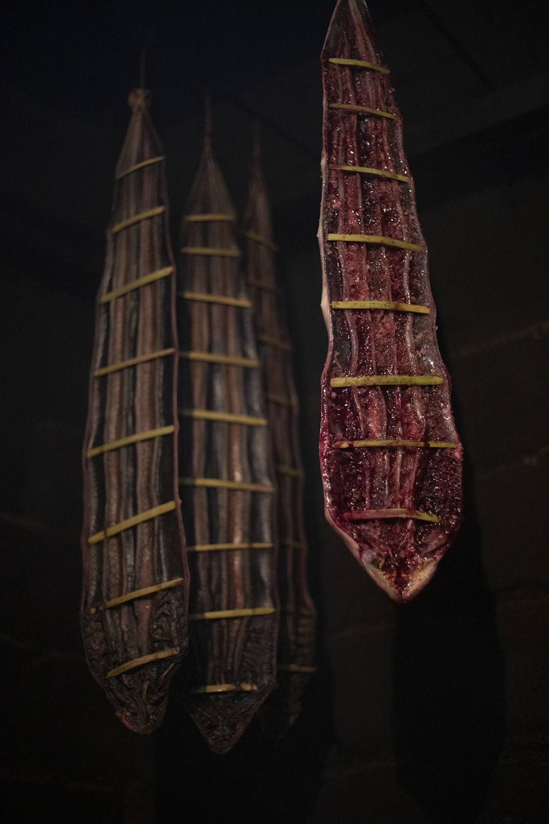 A magia da lampreia fumada