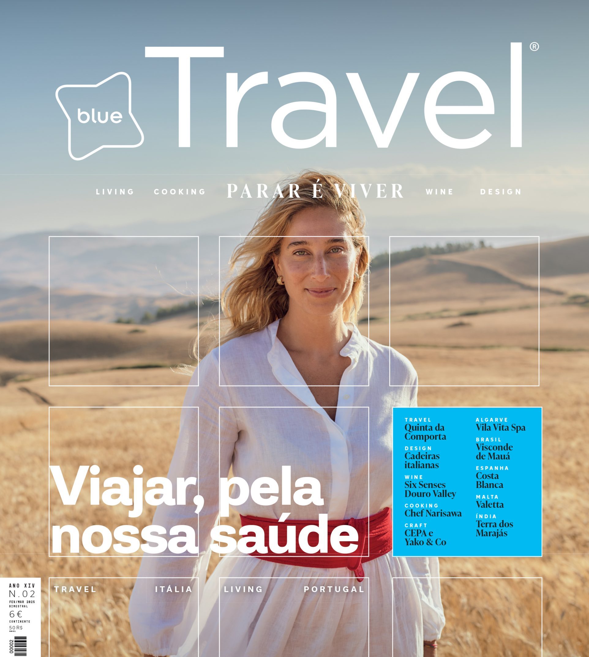 Viajar para parar. Parar para viver.